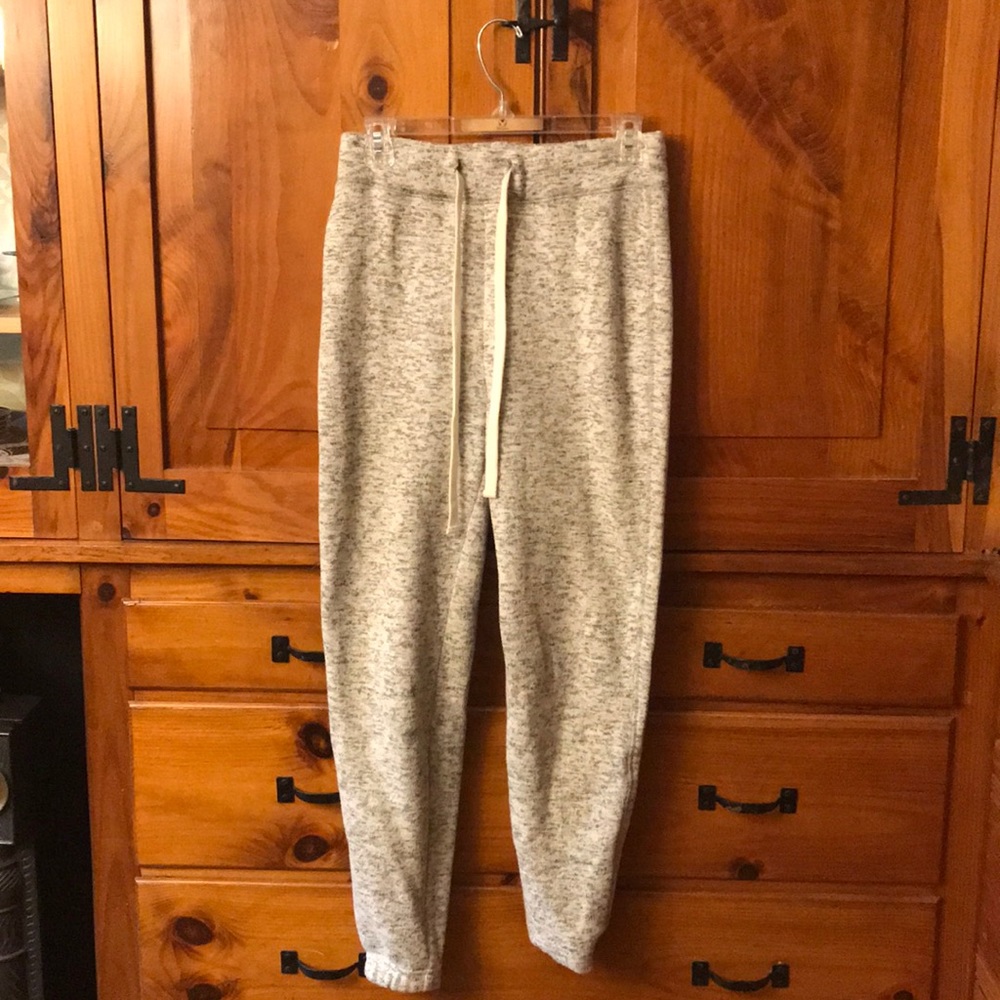 Soft light grey sweatpants